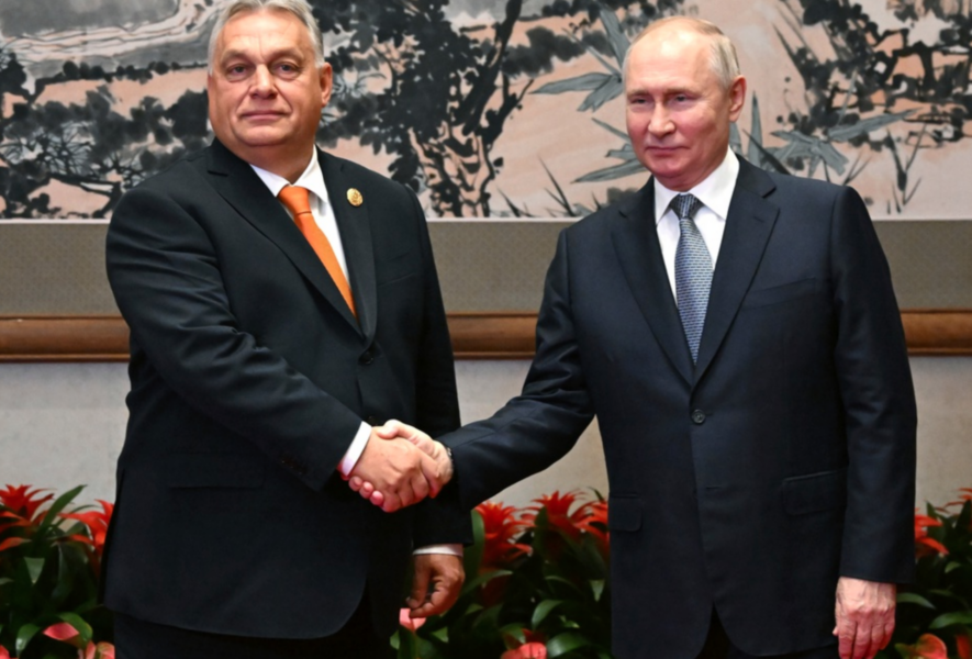 Ungerns premiärminister Viktor Orbán och Rysslands president Vladimir Putin, möttes i Kina tidigare i veckan.