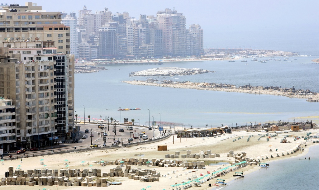 Alexandria i Egypten.