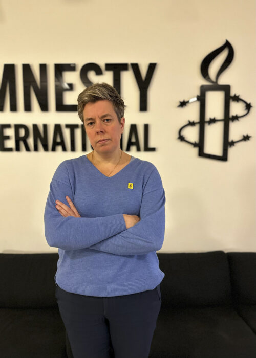 Anna Johansson, generalsekreterare för Amnesty international Sweden