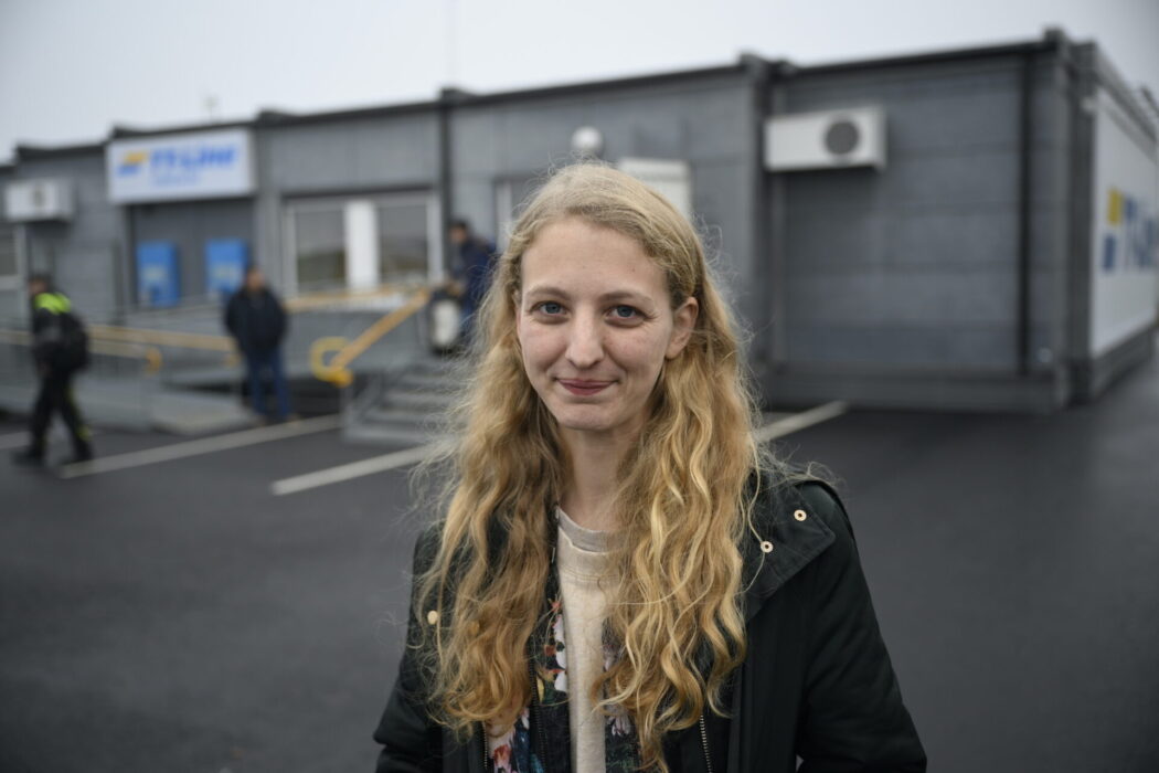Mareike Gaiser evakuerades från Marco Polo.