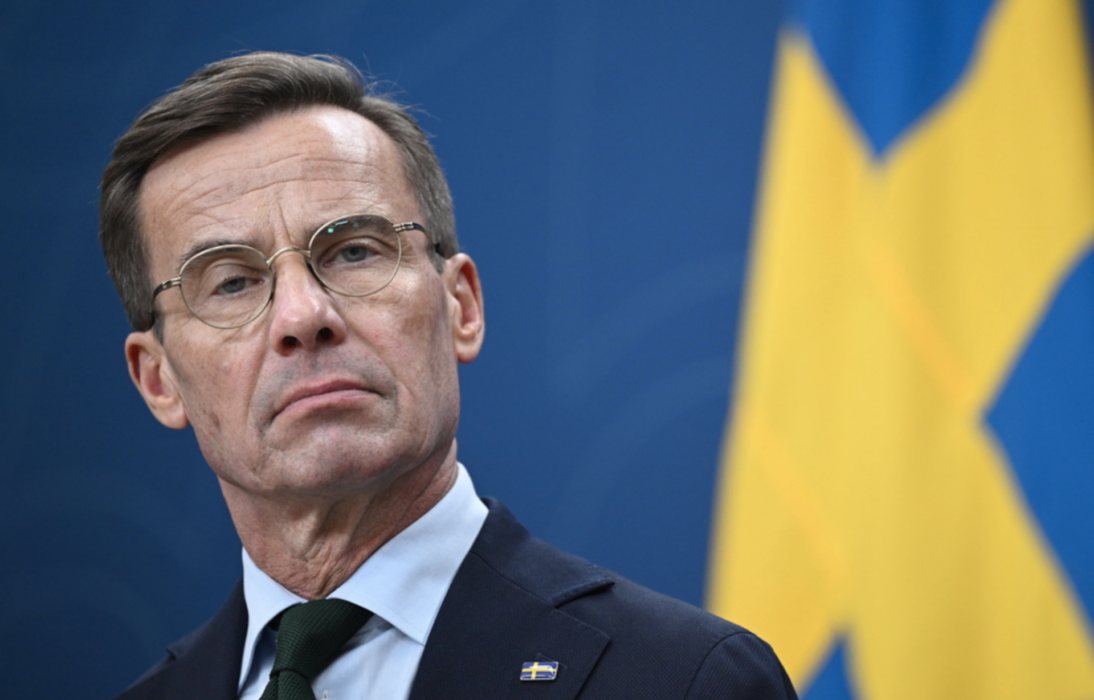 Statsminister Ulf Kristersson (M).