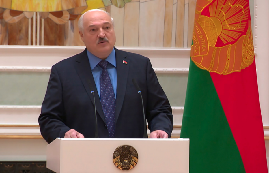 Belarus diktator Aleksandr Lukasjenko.