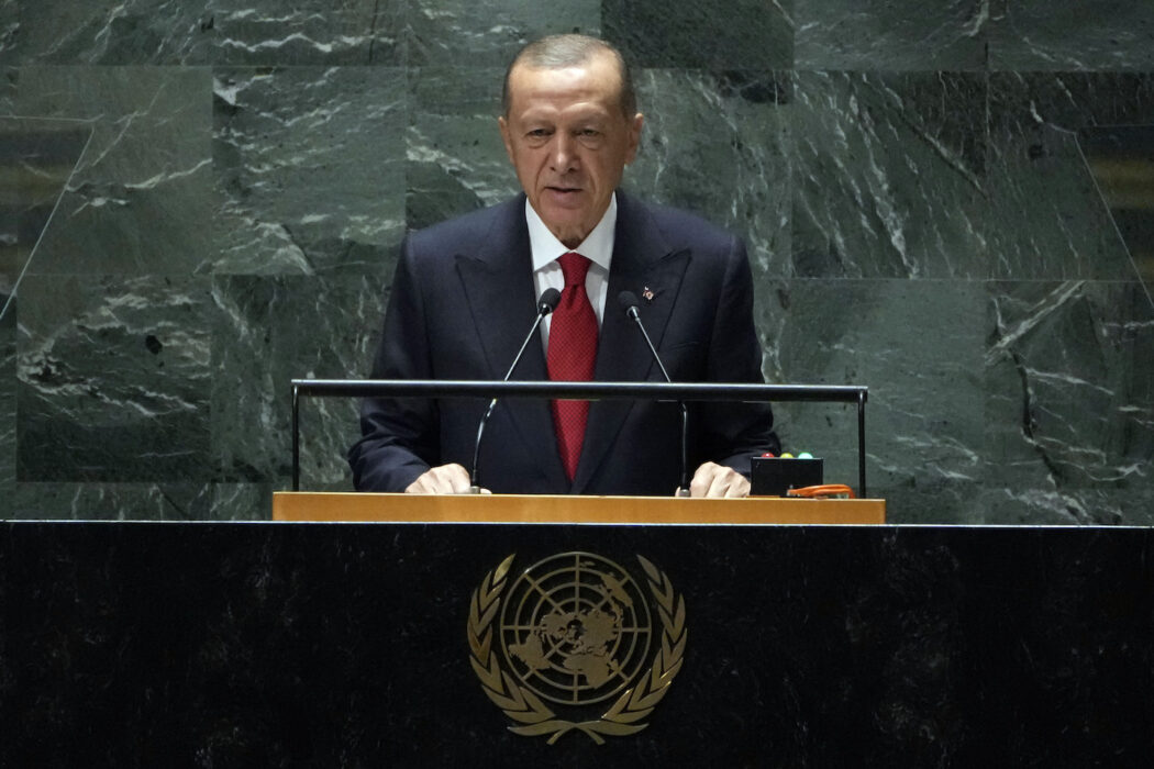 Turkiets president Recep Tayyip Erdogan.