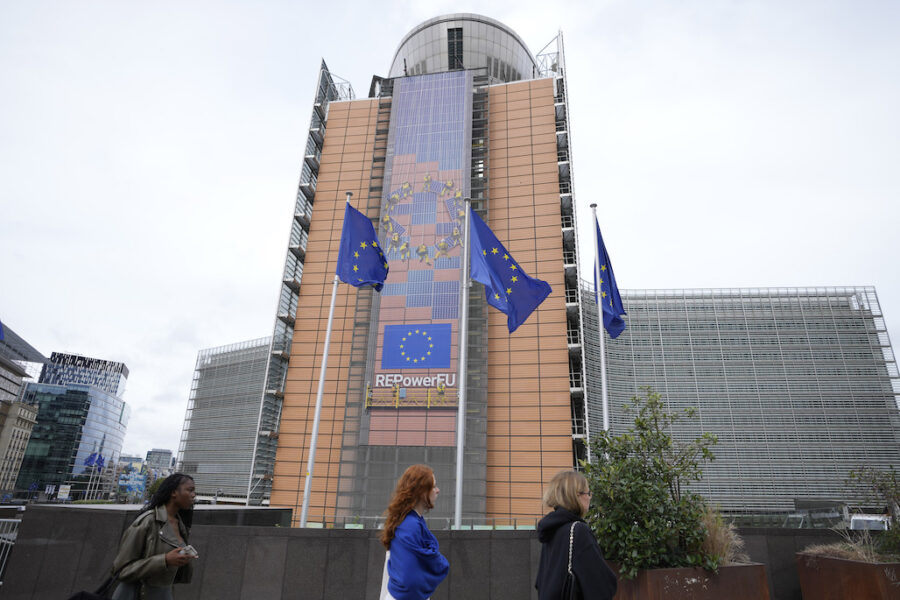 EU-högkvarteret i Bryssel, september 2023.