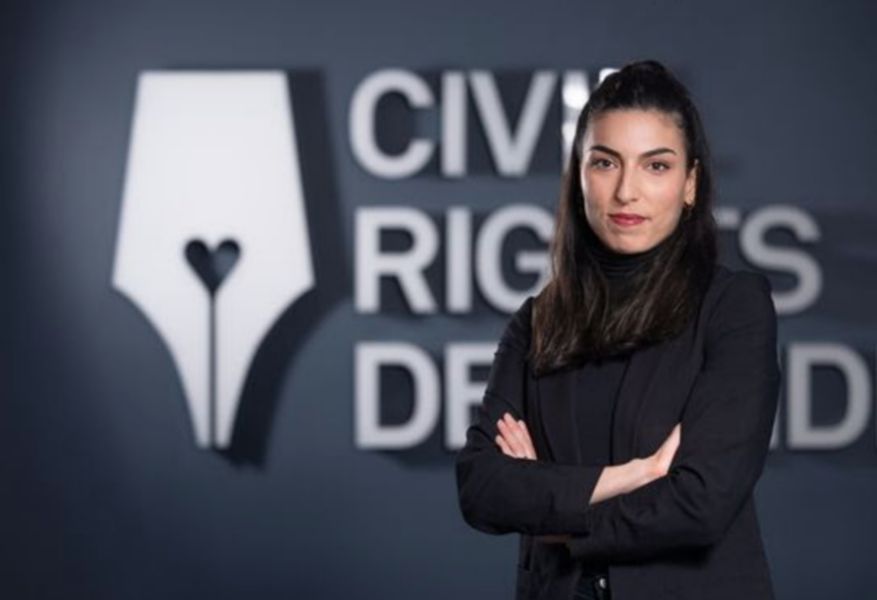 Aida Samani, jurist på Civil Rights Defenders.