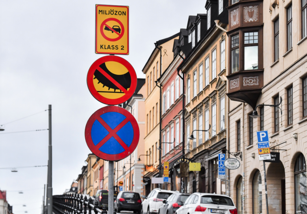 Miljözon klass 2 råder i delar av Stockholm.