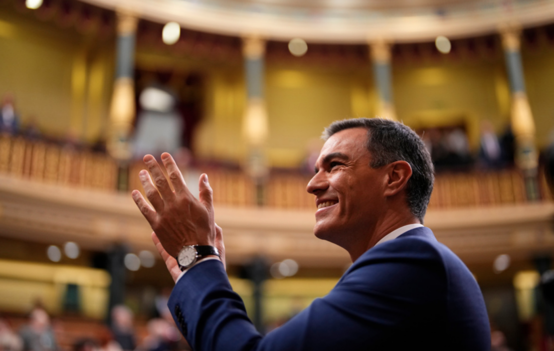Socialdemokratiska PSOE:s ledare blir premiärminister i Spanien.