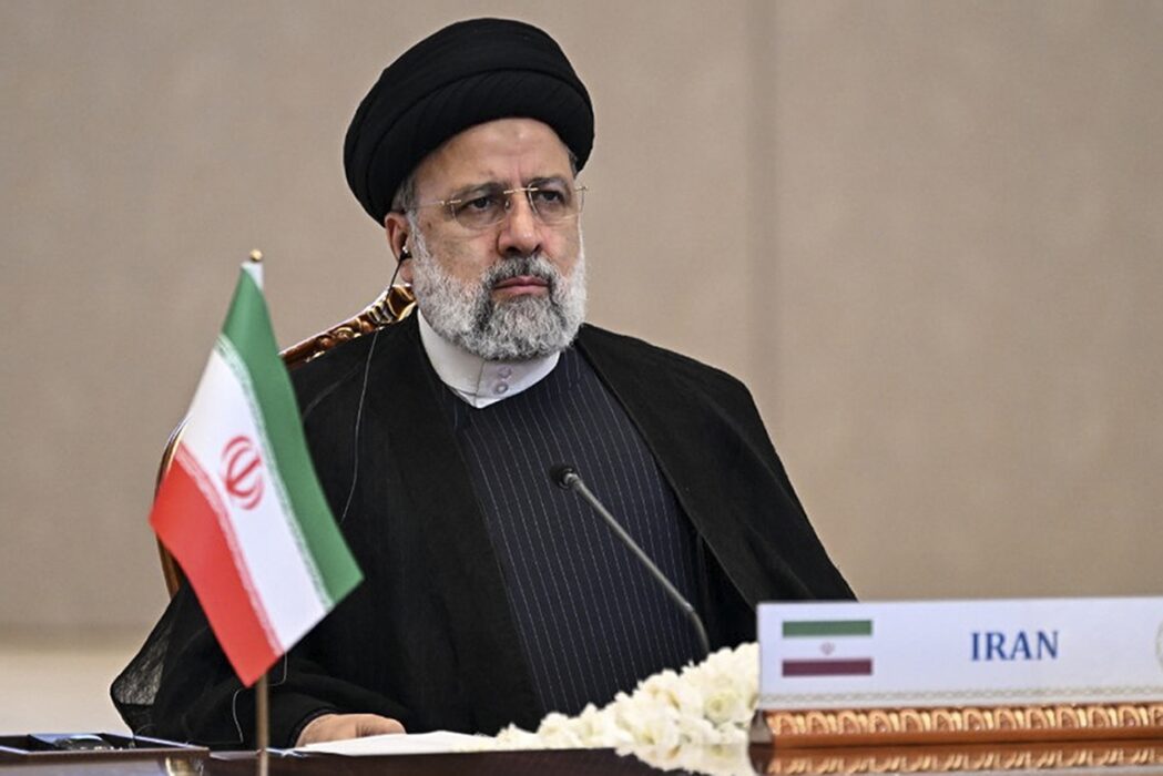 Irans president Ebrahim Raisi.