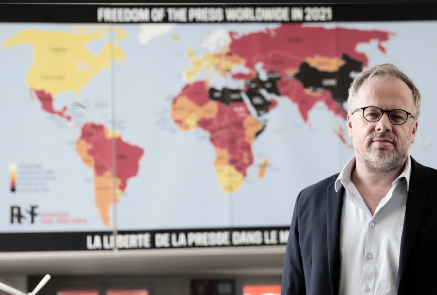 Reportrar utan gränsers chef Christophe Deloire kallar projektet "ett ambitiöst initiativ".