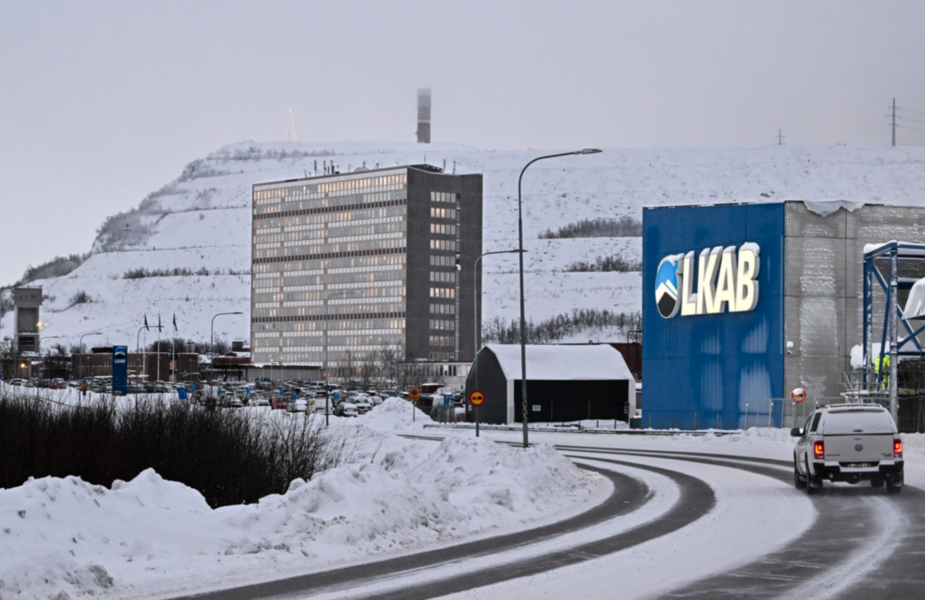 Delar av LKAB:s gruva i Kiruna.