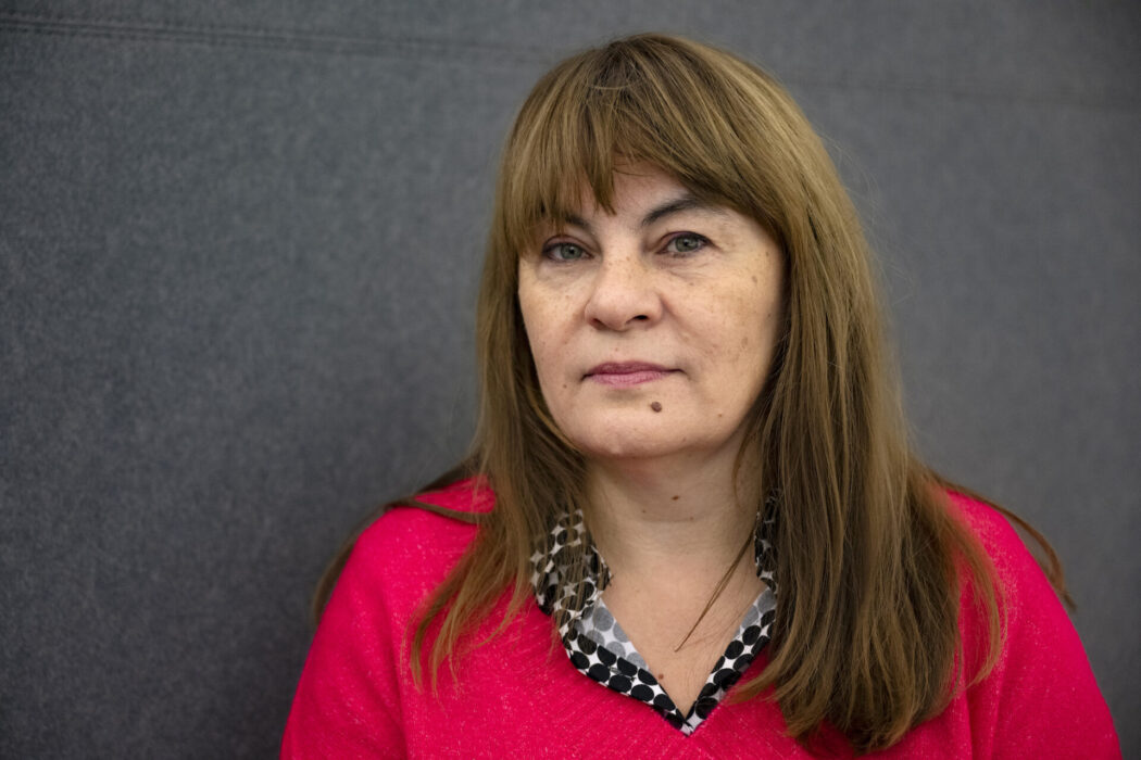 Den polska aborträttsaktivisten Justyna Wydrzynska.