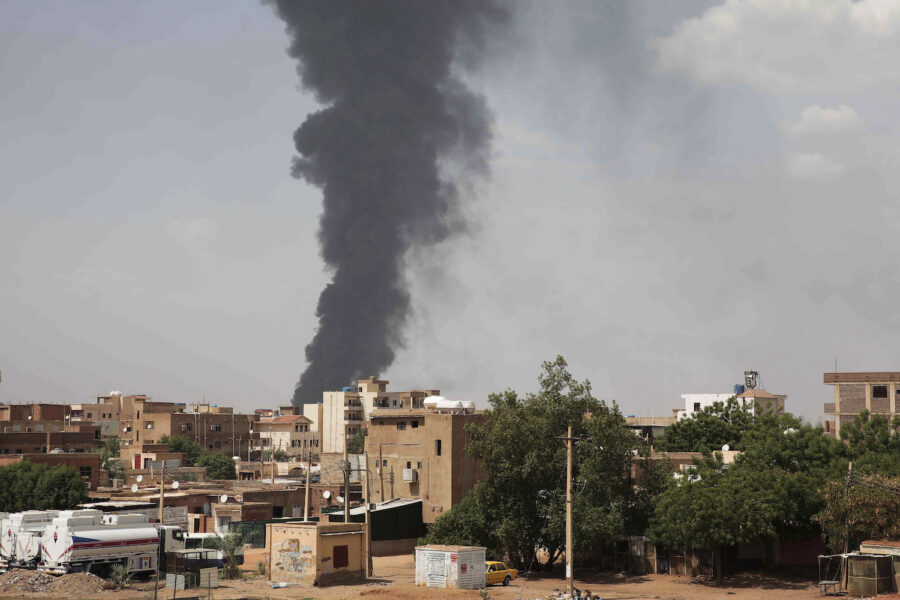 Civila drabbas i det pågående inbördeskriget i Sudan.