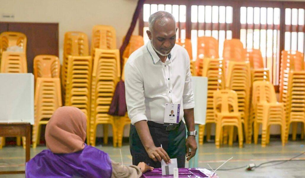 Mohamed Muizzu blir Maldivernas nye president.