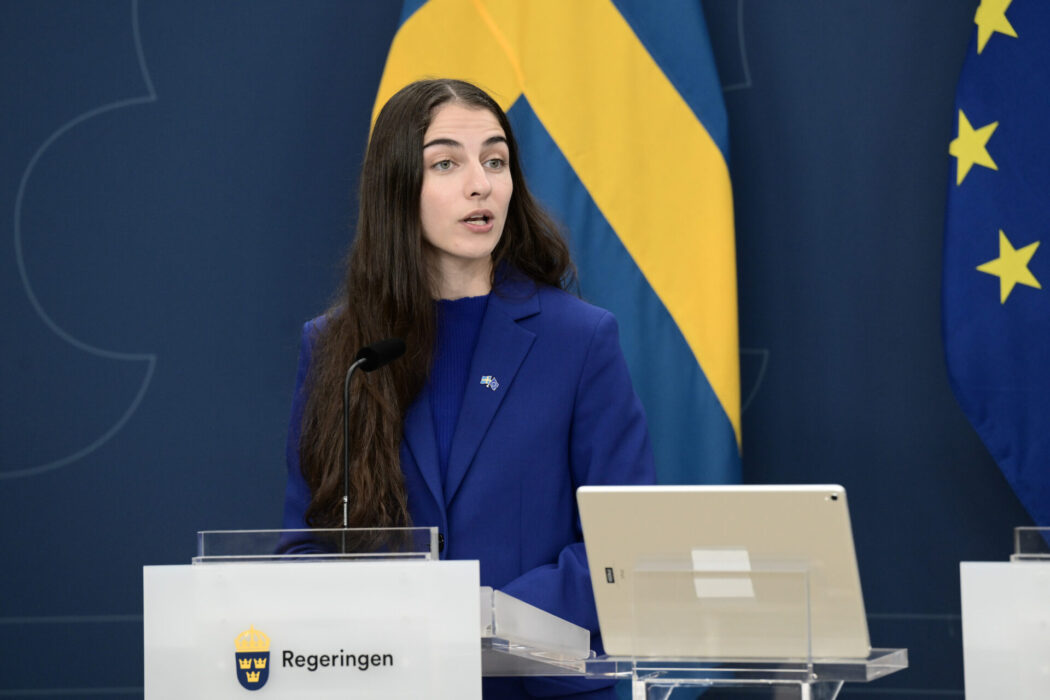 Klimat- och miljöminister Romina Pourmokhtari (L).