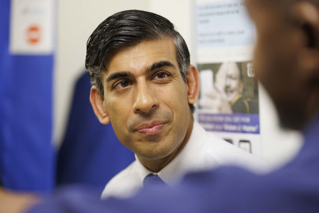 Storbritanniens premiärminister Rishi Sunak.