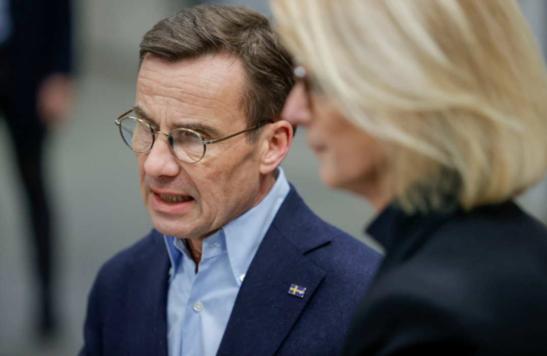 Utrikesdepartementet uppmanar människor att inte bidra till spridningen av en felaktig översättning av ett klipp av statsminister Kristersson.