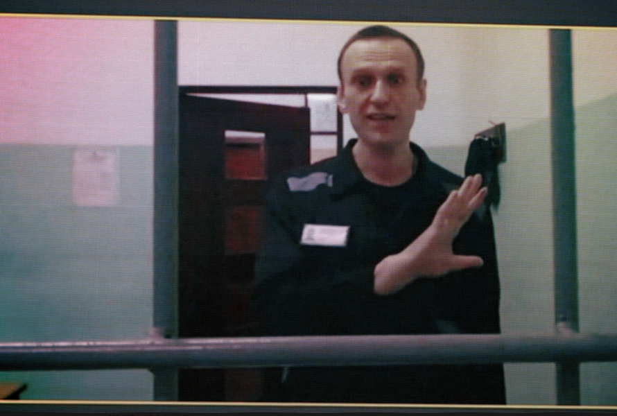 Den fängslade ryske oppositionsledaren Aleksej Navalnyj.