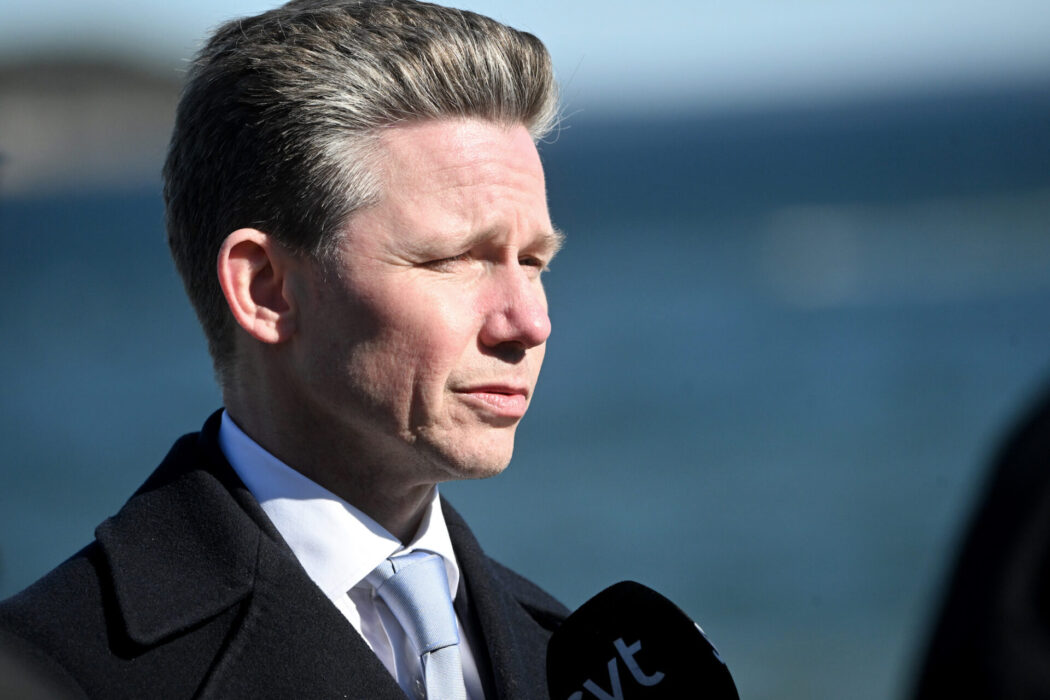Försvarsminister Pål Jonsson (M).