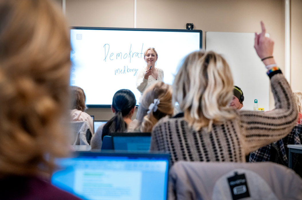 Vitt snus är vanligt i svenska skolan.