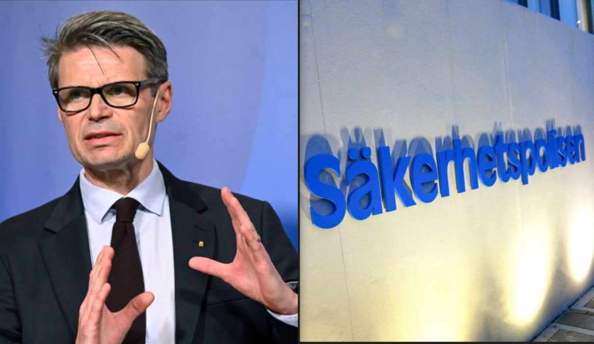 Fredrik Hallström, tf operativ chef på Säpo.