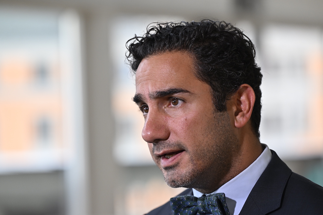 Ardalan Shekarabi, rättspolitisk talesperson för Socialdemokraterna.