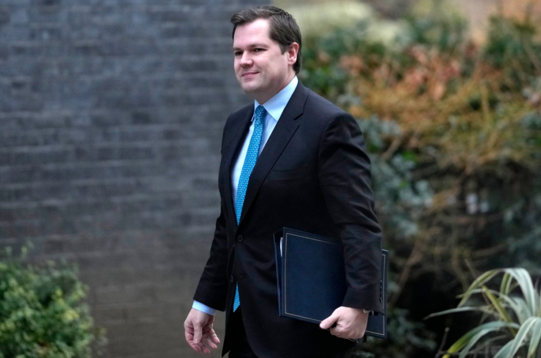 Storbritanniens migrationsminister Robert Jenrick.