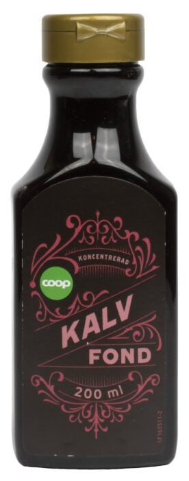 Mer kyckling än kalv i kalvfonden.