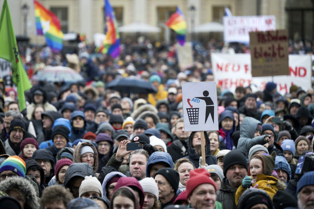 Demonstrationer i flera tyska städer har skett under den senaste veckan mot ytterhögerpartiet AFD.