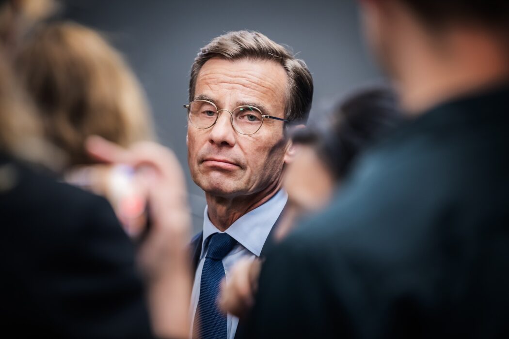 Statsminister Ulf Kristersson (M).