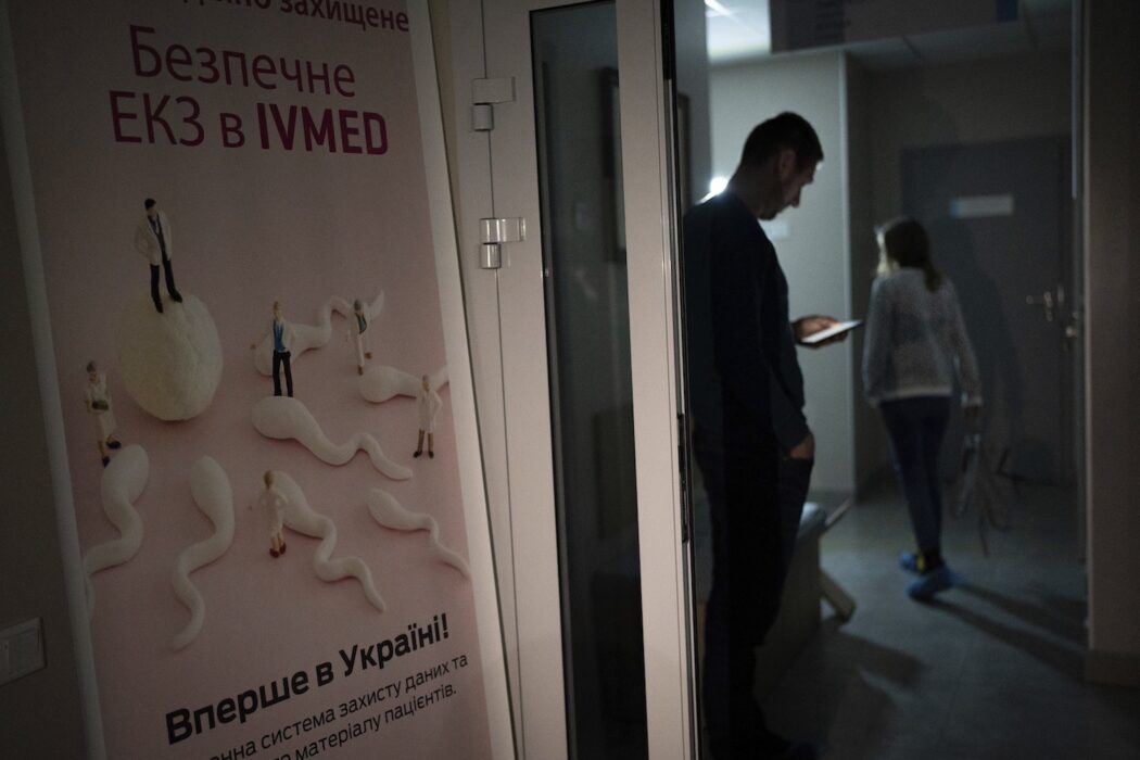 Sedan kriget bröt ut har antalet ukrainska soldater som fryser in spermier ökat.