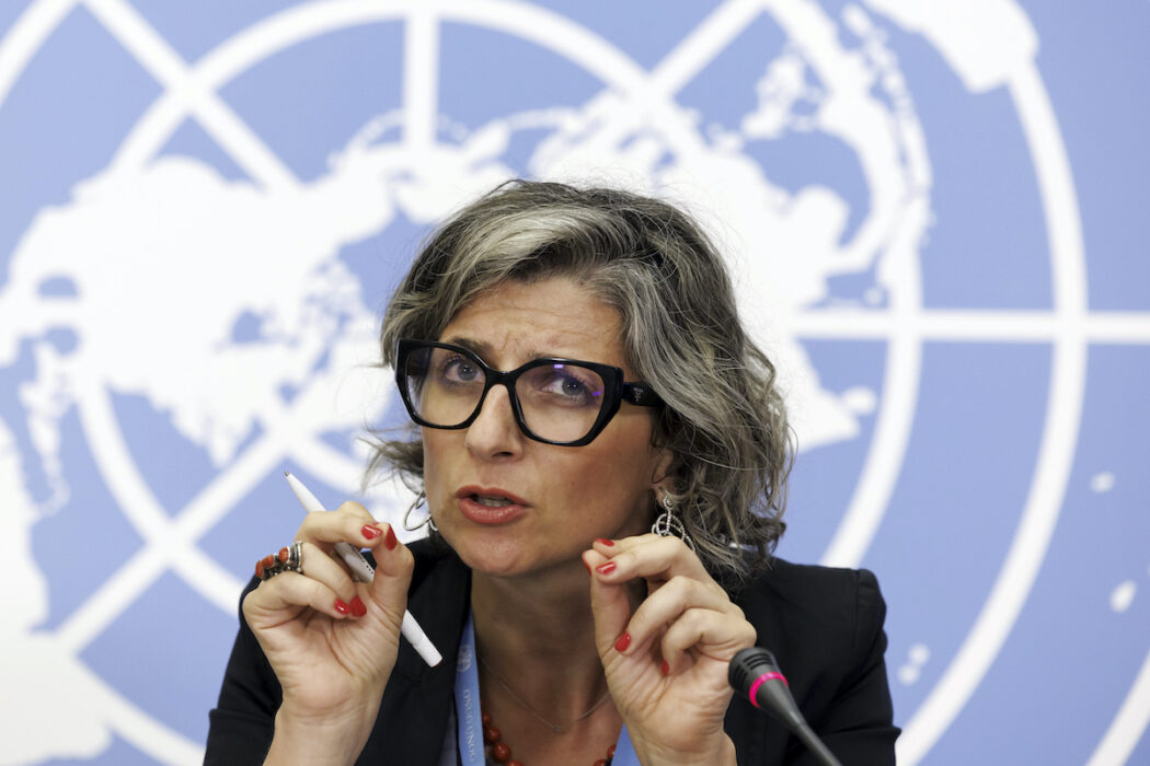 Francesca Albanese, FN:s särskilda rapportör för de ockuperade palestinska områdena, skriver i en ny rapport att Israel brutit mot lagar i FN:s folkmordskonvention under sitt krig i Gaza.
