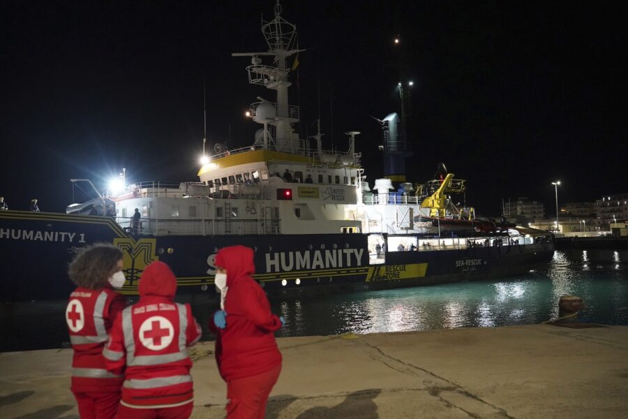 Räddningsfartyget Humanity 1 är ett av flera som beslagtagits av italienska myndigheter den senaste tiden.