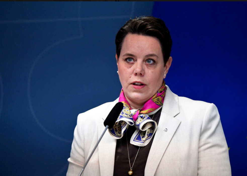 Marie Morell, moderat ordförande i regionstyrelsen i Östergötland.