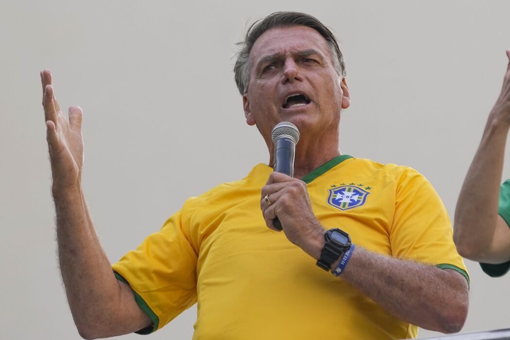 Brasiliens tidigare president Jair Bolsonaro.
