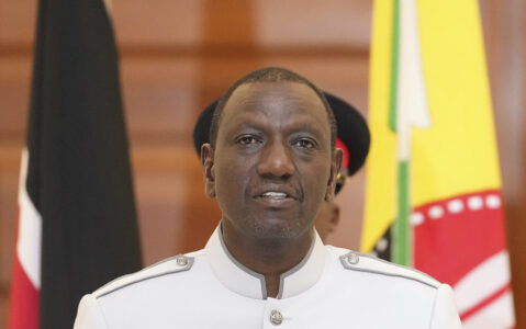 Kenyas president William Ruto.