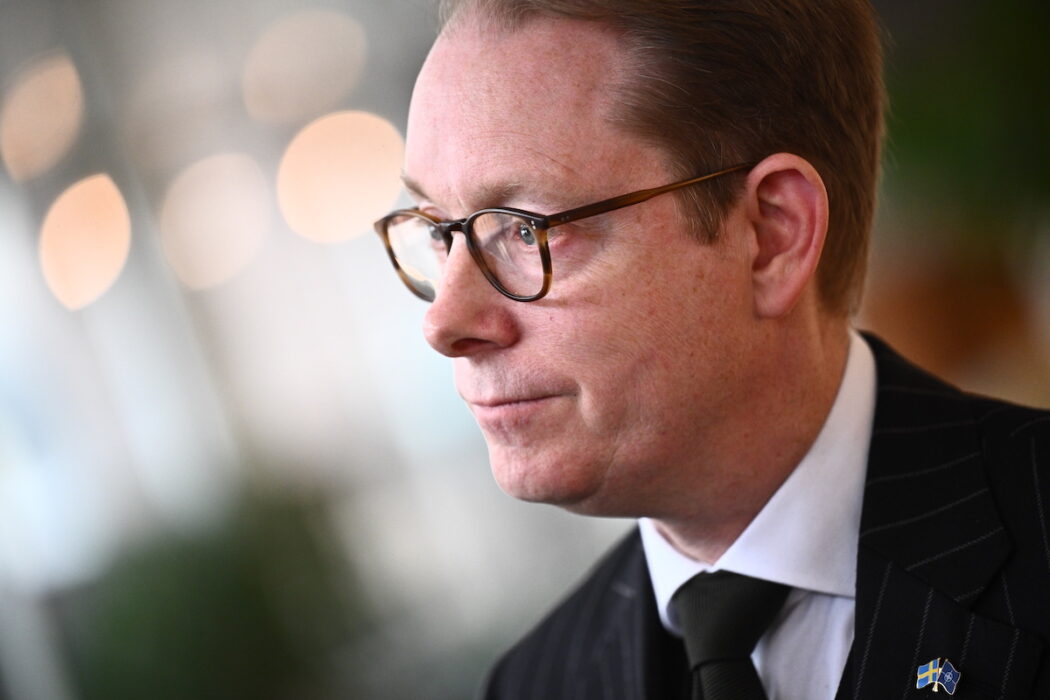 Utrikesminister Tobias Billström (M) uttryckte oro för en kommande markoffensiv i Rafah, i Agenda.