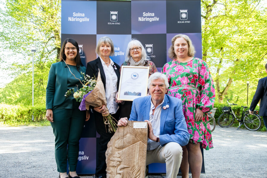 Gretas Gamlingar har vunnit årets miljöpris i Solna.