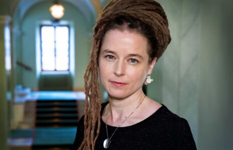 Amanda Lind, miljöpartiets språkrör.