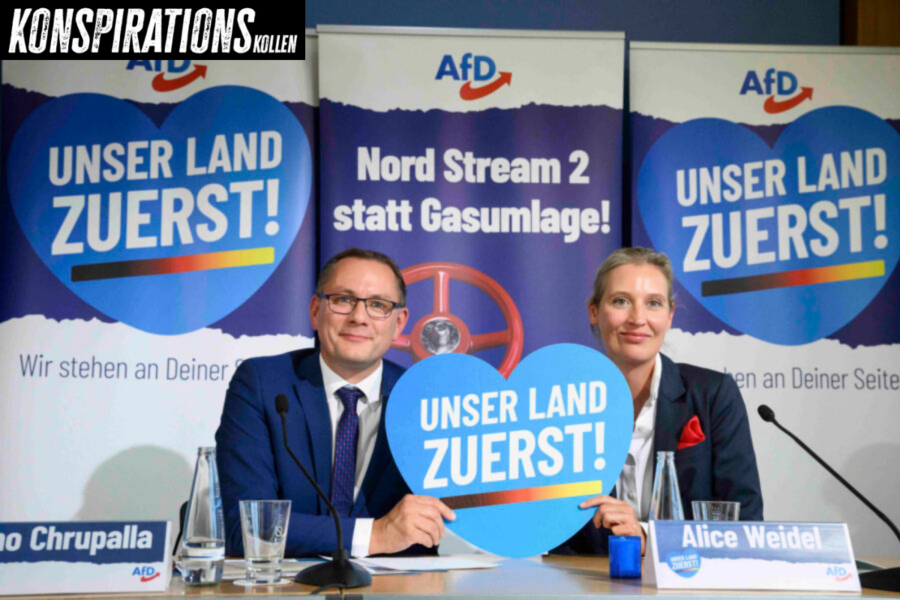 Det tyska högerextrema partiet Alternativ för Tyskland, AfD, ifrågasätter människans roll i den globala uppvärmningen.