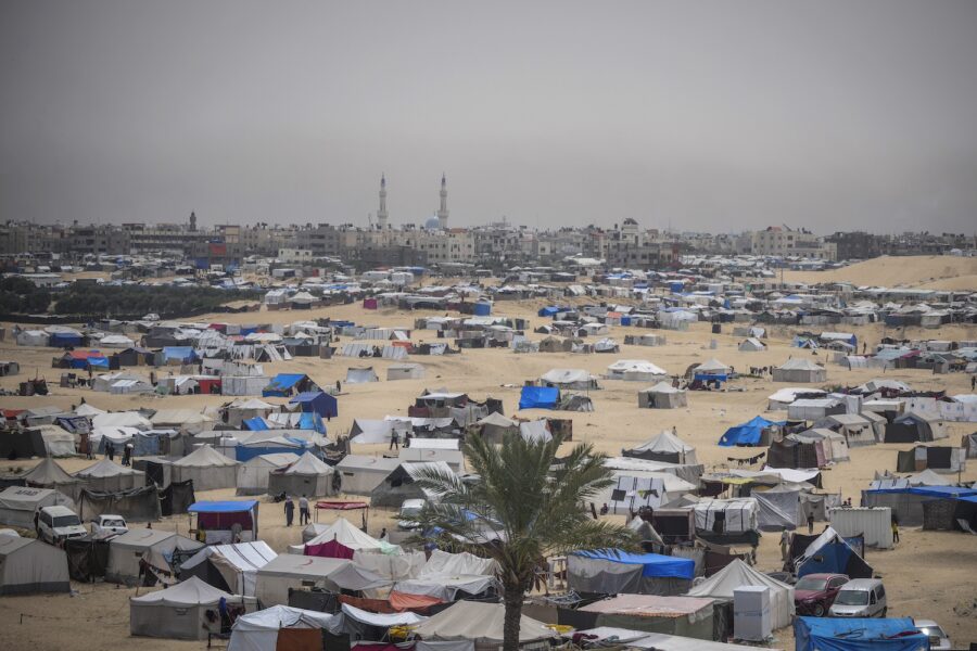 Flyktingläger i Rafah