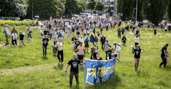 Demonstration frihetsrörelsen