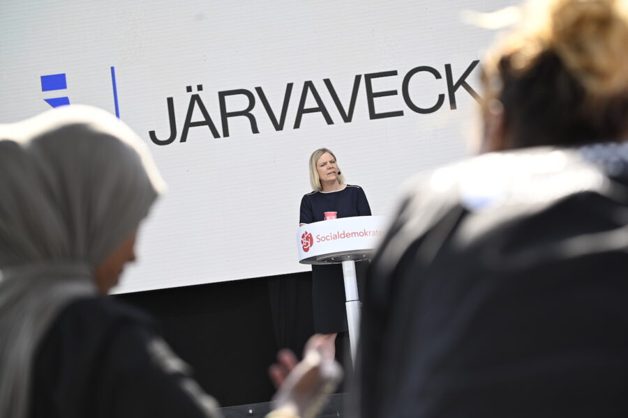 Magdalena Andersson på Järvaveckan