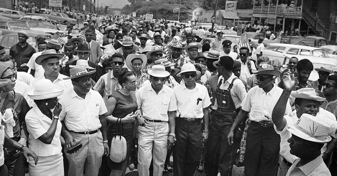 March against fear, marschen mot rädsla och för medborgerliga rättigheter för svarta i USA 1966.