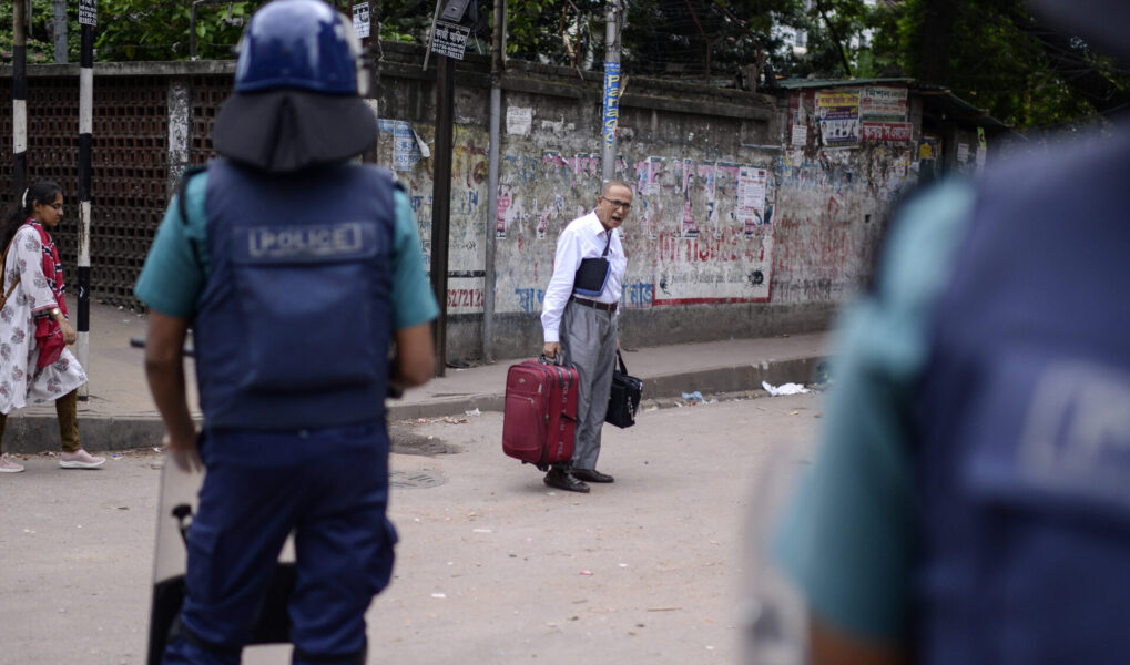 Protester i bangladesh