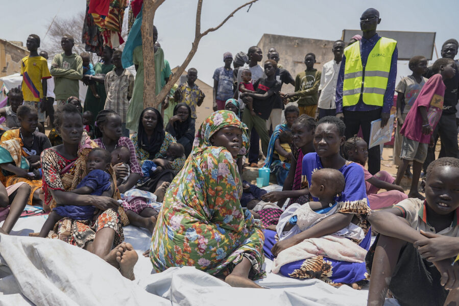 människor som har flytt sudan