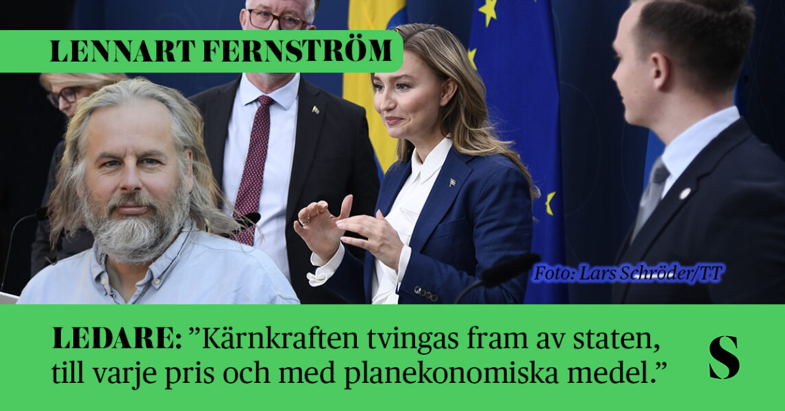 Energiminister Ebba Busch och andra regeringsrepresentanter har pressträff.