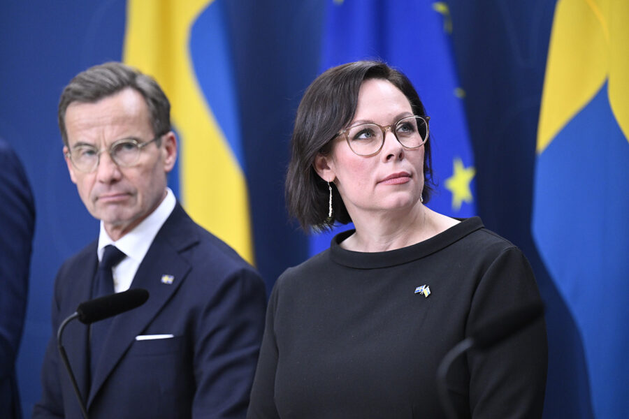 Ulf Kristersson och Maria Malmer Stenergard