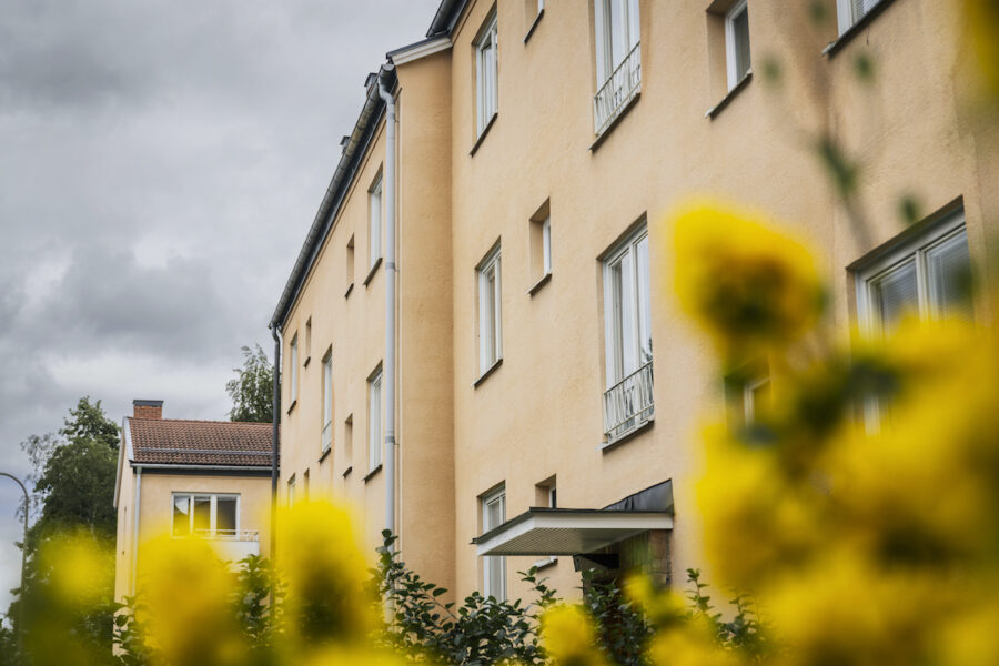 Genrebilder bostäder