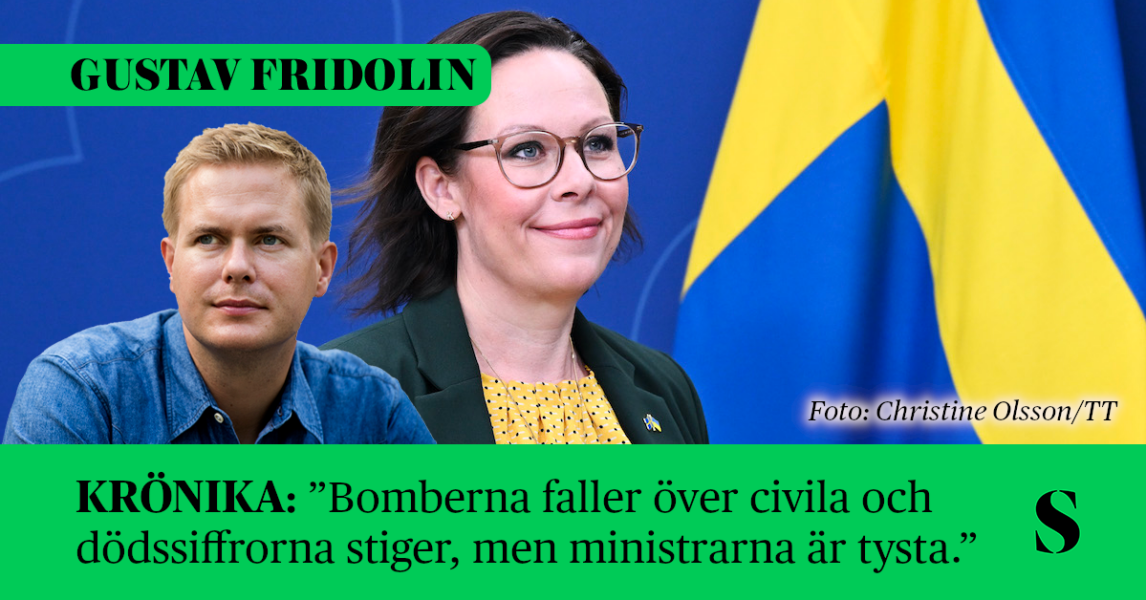 Maria Malmer Stenergard. Krönikören i förgrunden.