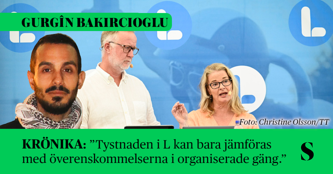 Johan Pehrson och Lotta Edholm, Liberalerna. Skribenten i förgrunden.